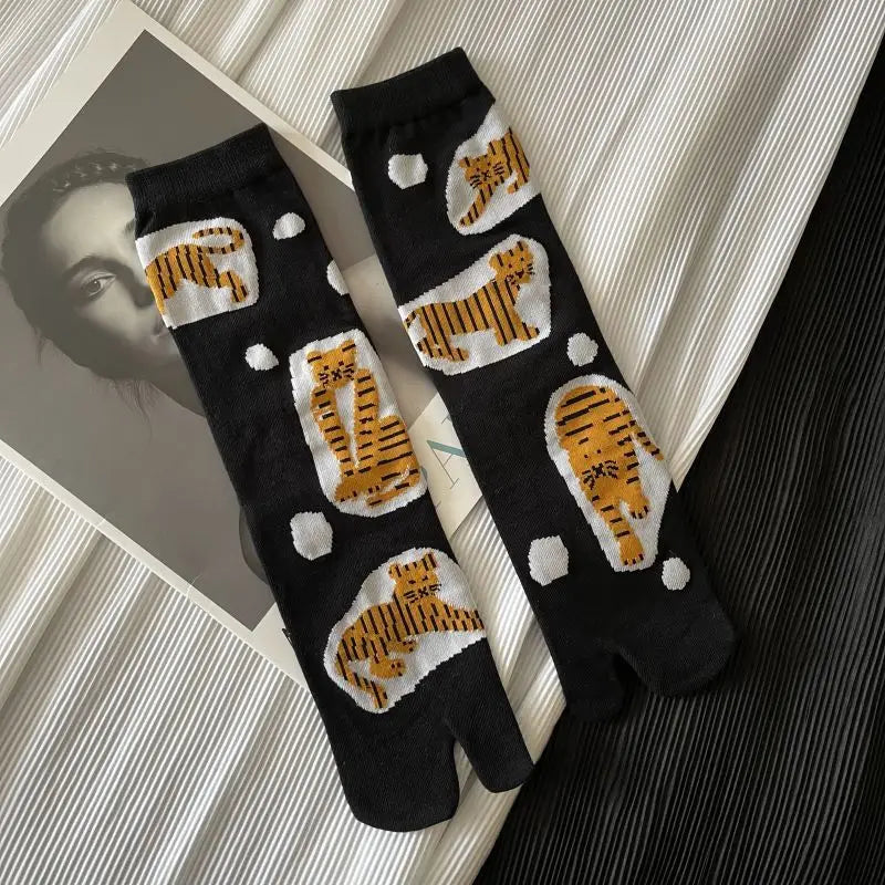 Chaussettes Tabi à motifs