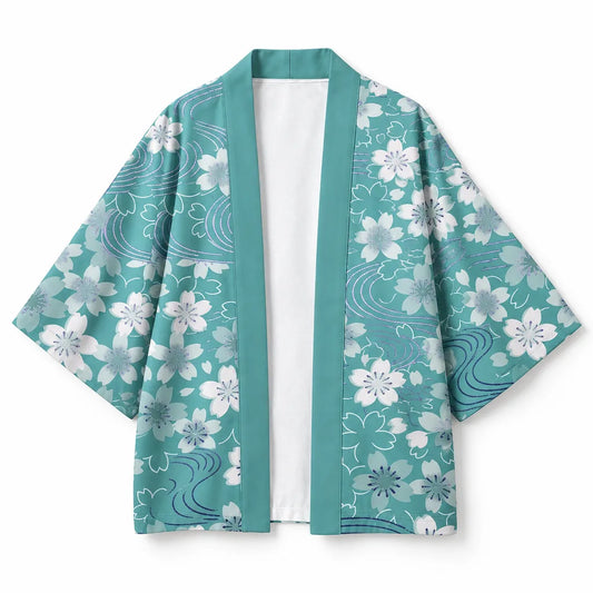 Kimono Cardigan imprimé fleurs