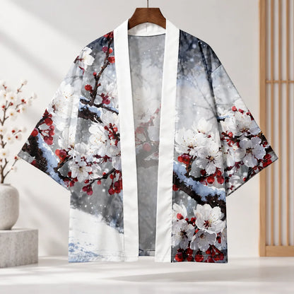 Kimono d’inspiration japonaise unisexe