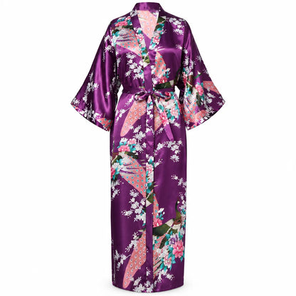 Kimono à imprimé floral