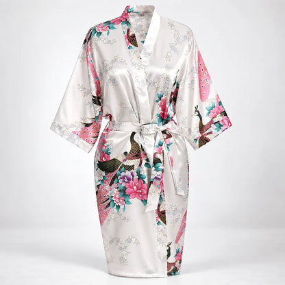Kimono à imprimé floral