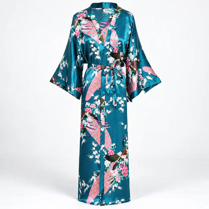 Kimono à imprimé floral