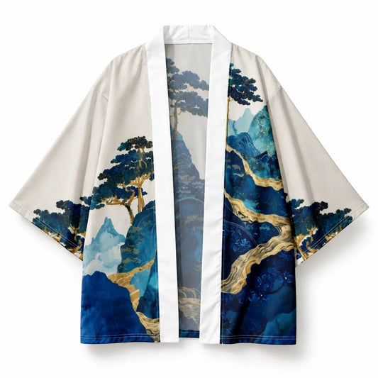 Kimono d’inspiration japonaise unisexe