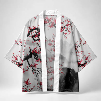 Kimono d’inspiration japonaise unisexe