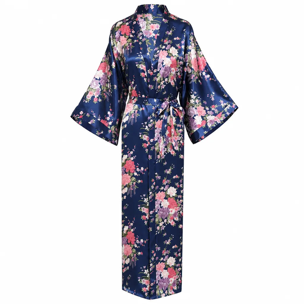 Kimono à imprimé floral