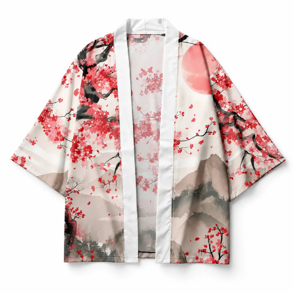 Kimono d’inspiration japonaise unisexe