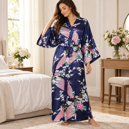 Kimono à imprimé floral