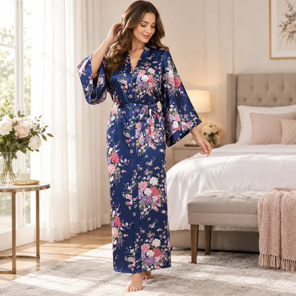 Kimono à imprimé floral