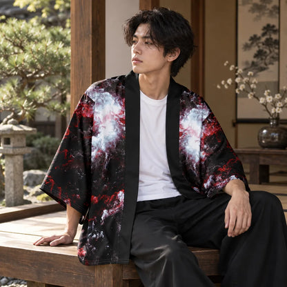 Kimono d’inspiration japonaise unisexe
