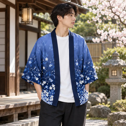 Kimono Cardigan imprimé fleurs