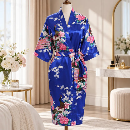 Kimono à imprimé floral