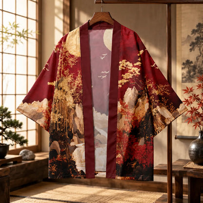 Kimono d’inspiration japonaise unisexe
