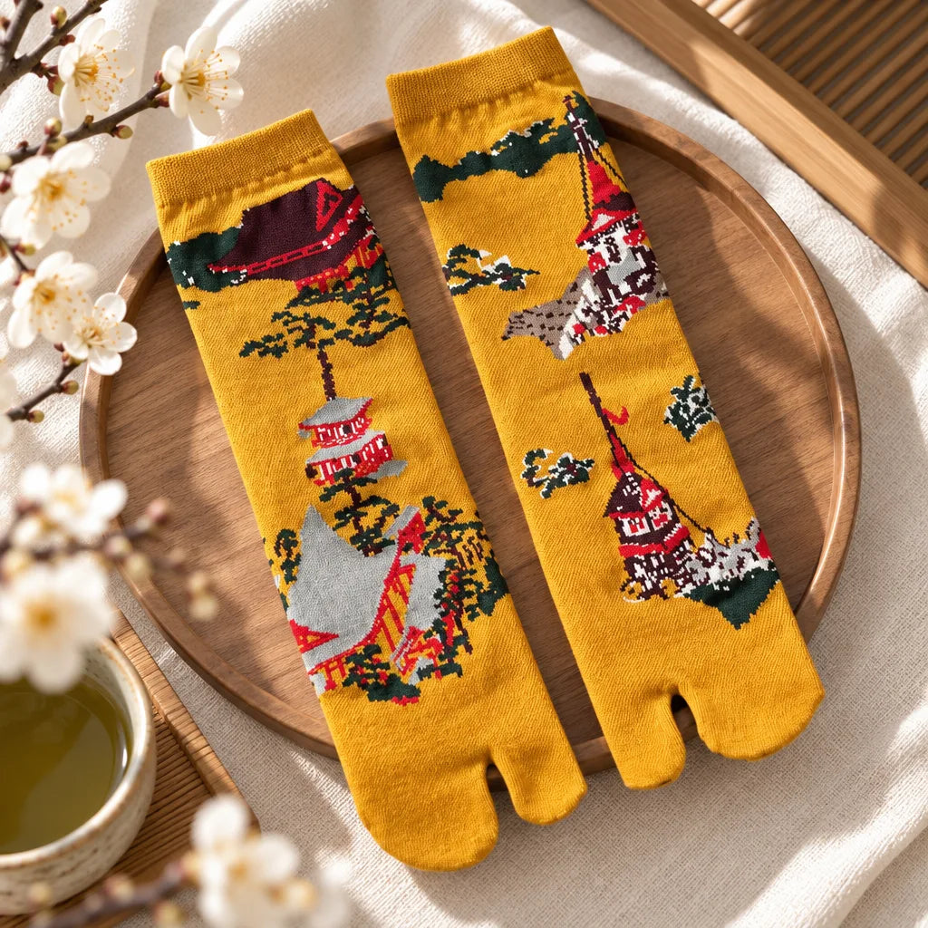 Chaussettes Tabi à motifs