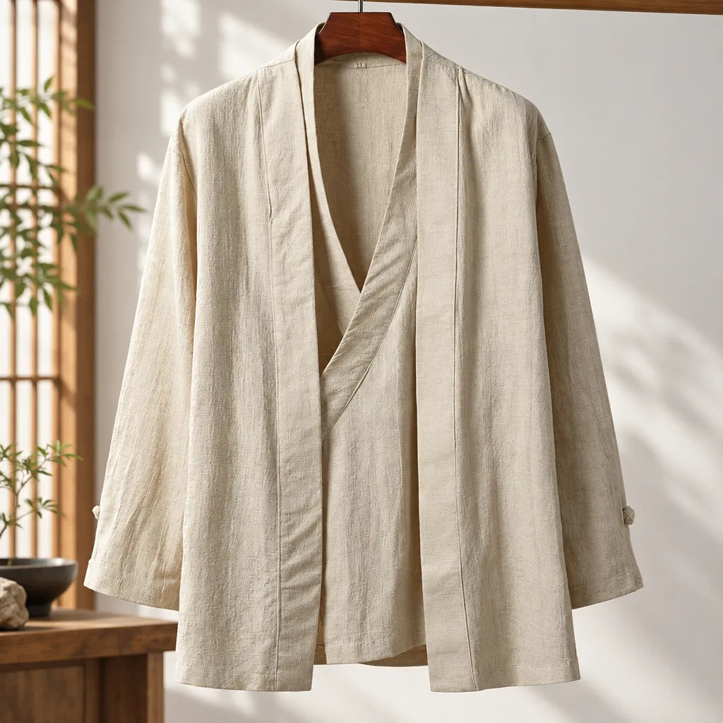 Manteau homme style Hanfu