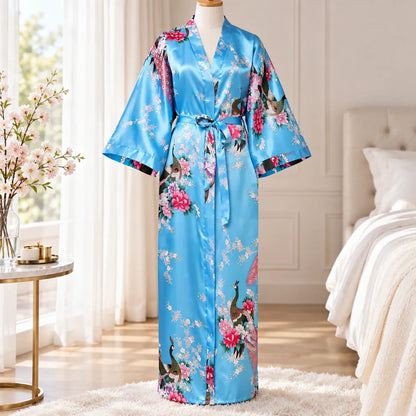 Kimono à imprimé floral