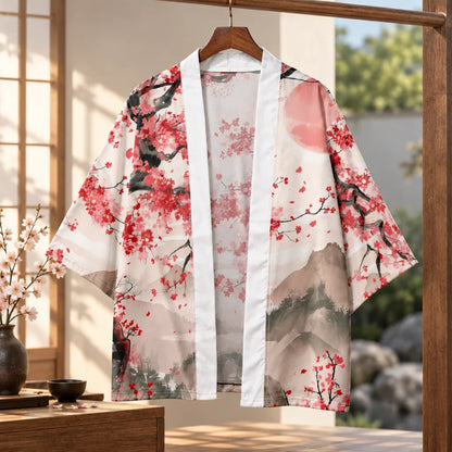 Kimono d’inspiration japonaise unisexe