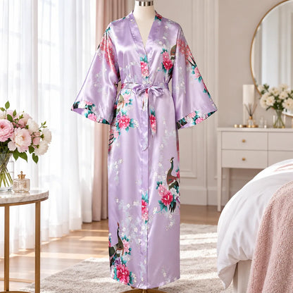 Kimono à imprimé floral