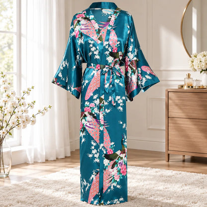 Kimono à imprimé floral