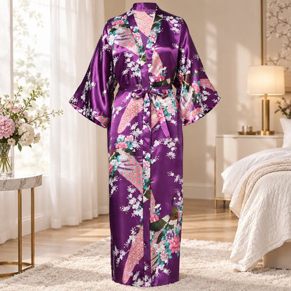 Kimono à imprimé floral