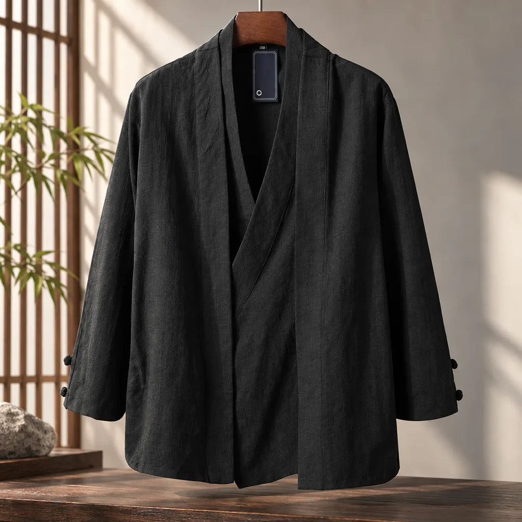 Manteau homme style Hanfu