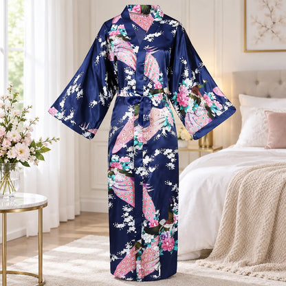 Kimono à imprimé floral